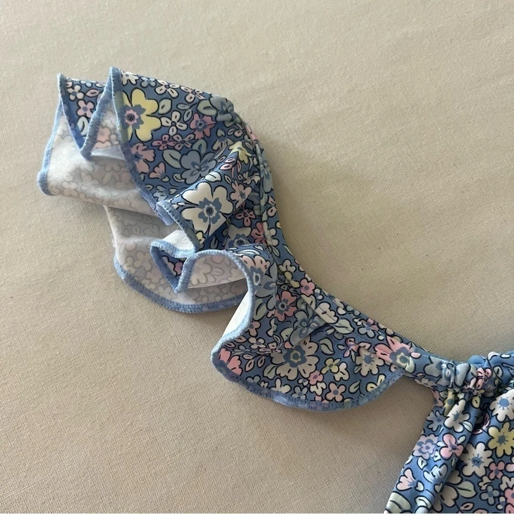 Frankie's Bikinis Birdie Top in Springtime
